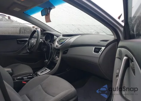 2012 Hyundai Elantra Gls from USA, damaged, VIN 5NPDH4AE5CH079698